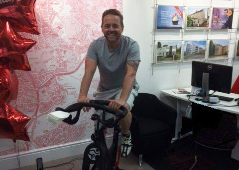 Baile Supports Blundells In Their Spinathon Fundraisers